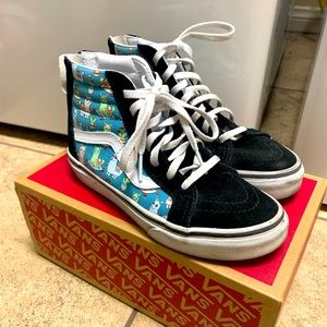 Great condition sk8 hi zip size 2 girls